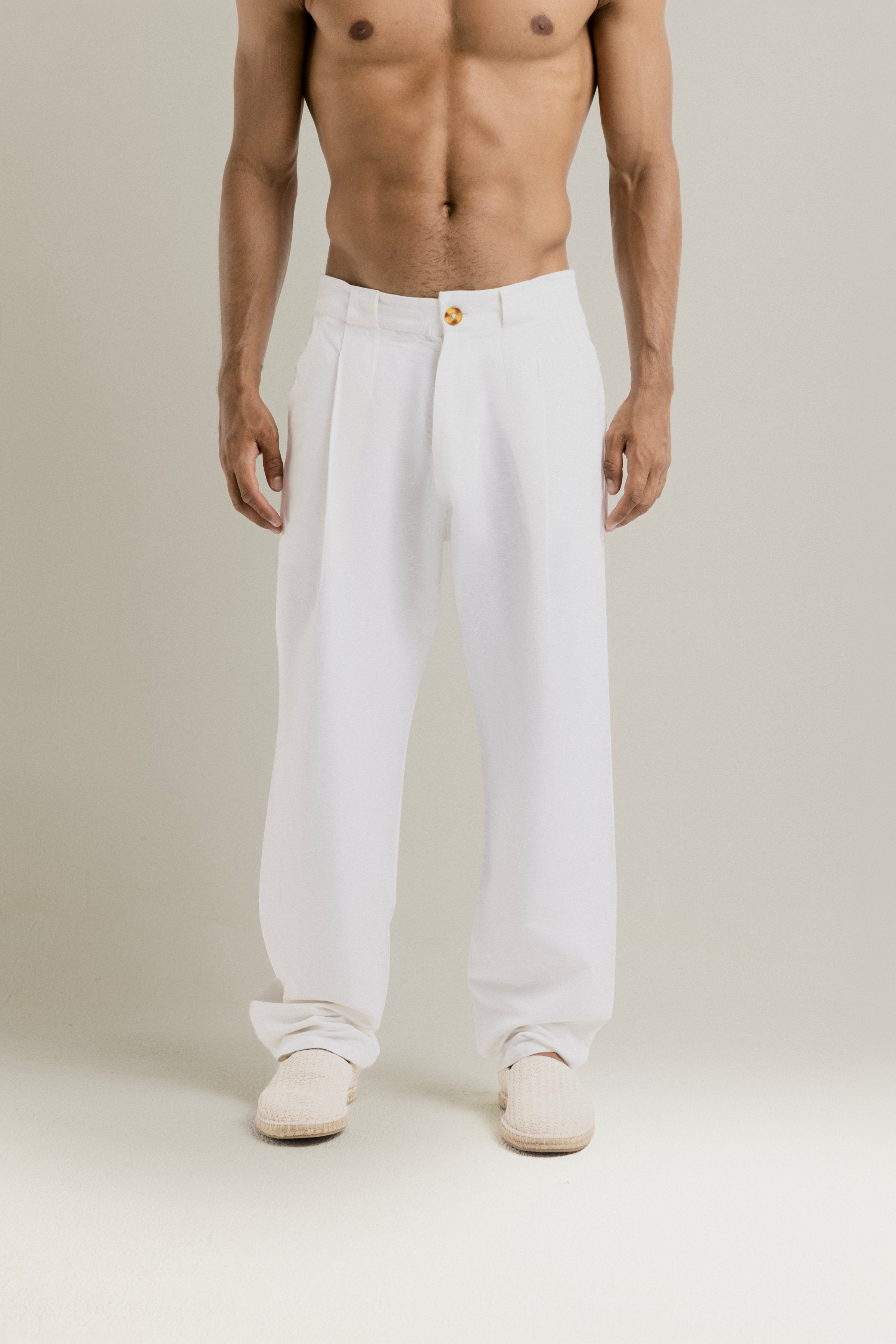 The 190 Trouser – White