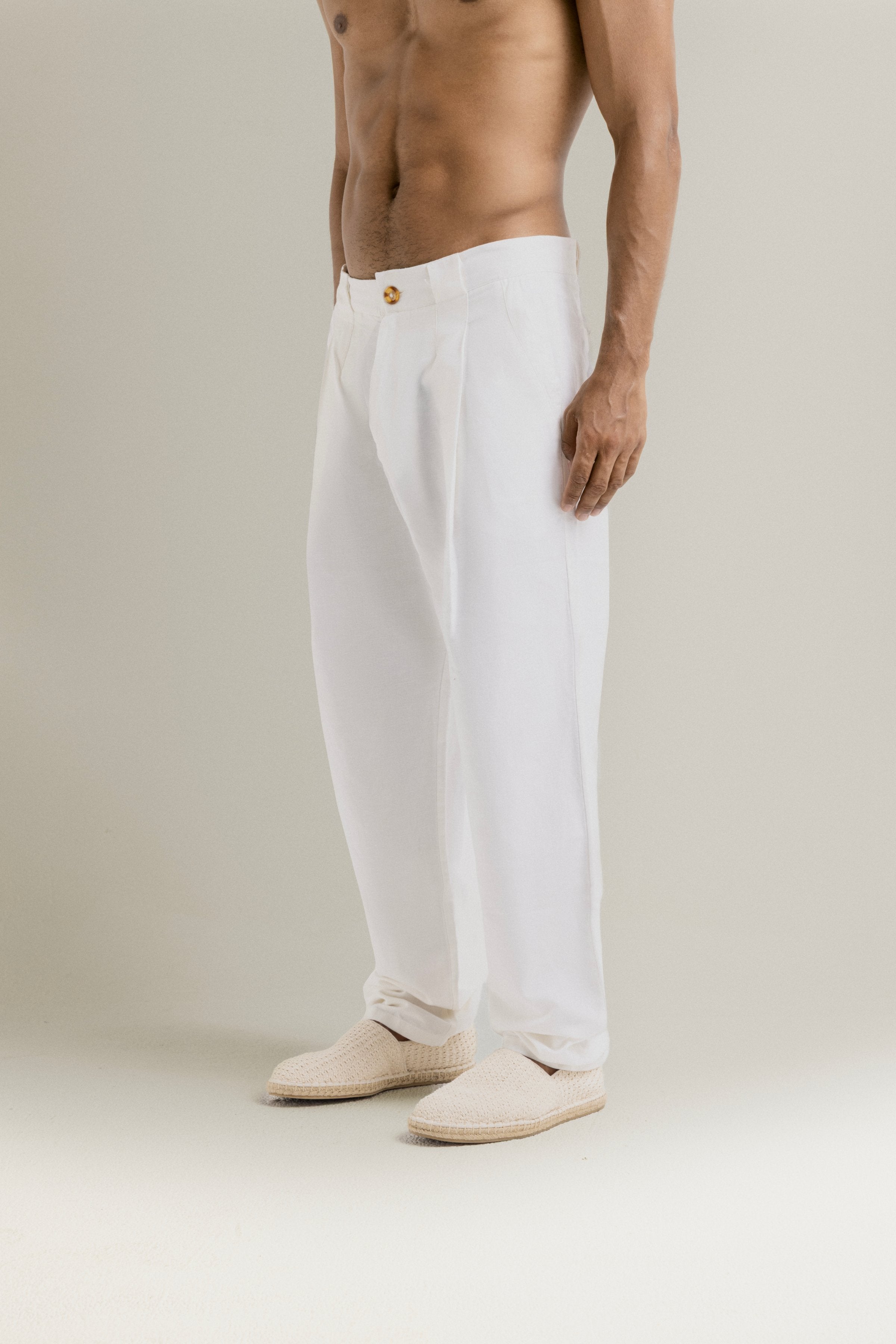 The 190 Trouser – White