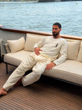 The 190 Light Unfinished Sweater (Ivory)