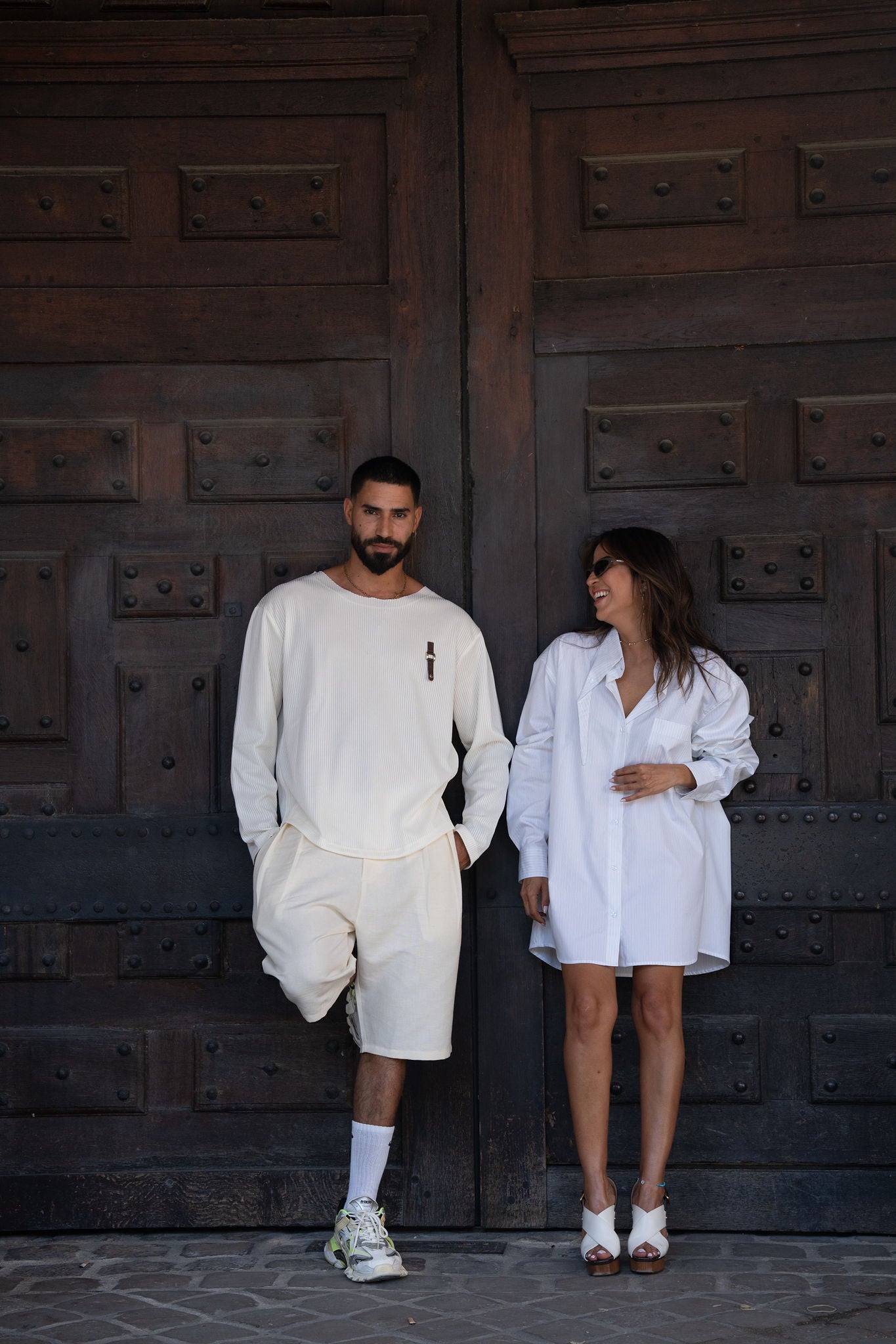 The 190 Light Unfinished Sweater (Ivory)